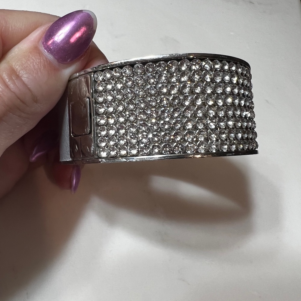 Swarovski Crystal Cuff Bracelet
